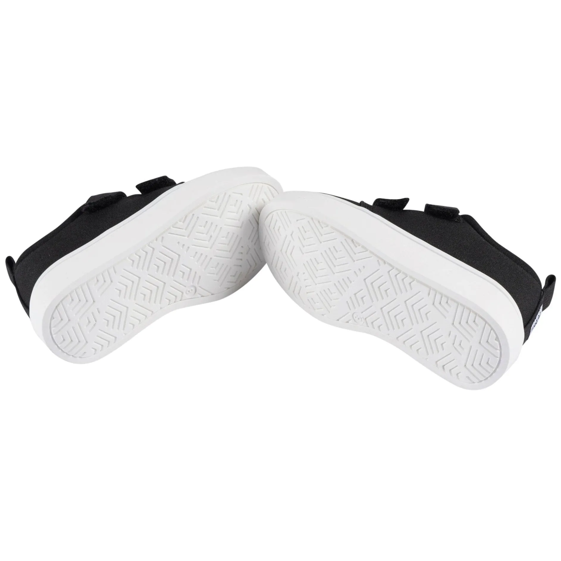 Infant & Toddler Neutral Black Strap Sneaker
