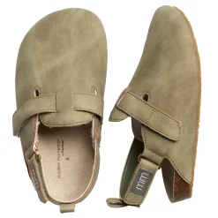 Infant & Toddler Neutral Dark Green Clog With Strap