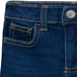 Infant & Toddler Neutral Dark Wash Denim Shorts