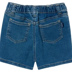 Infant & Toddler Neutral Light Wash Denim Shorts