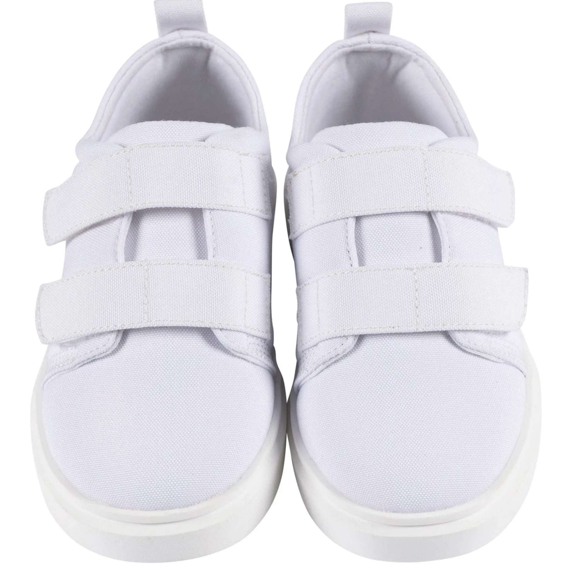 Infant & Toddler Neutral White Strap Sneaker