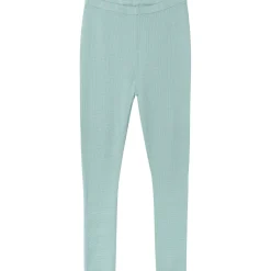 Mommy & Me 2-Piece Medium Sky Hooded Waffle Viscose Top & Legging Bundle