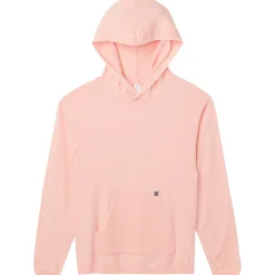 Mommy & Me 2-Piece Pink Hooded Waffle Viscose Top & Legging Bundle