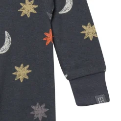 Neutral Stars & Moon Viscose Snug Fit Footless Pajamas