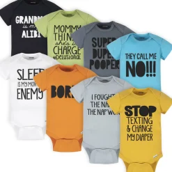 Onesies® Baby 8-Pack Funny & Hilarious Bodysuits