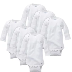 Onesies® Baby 6-Pack White Long Sleeve Bodysuits