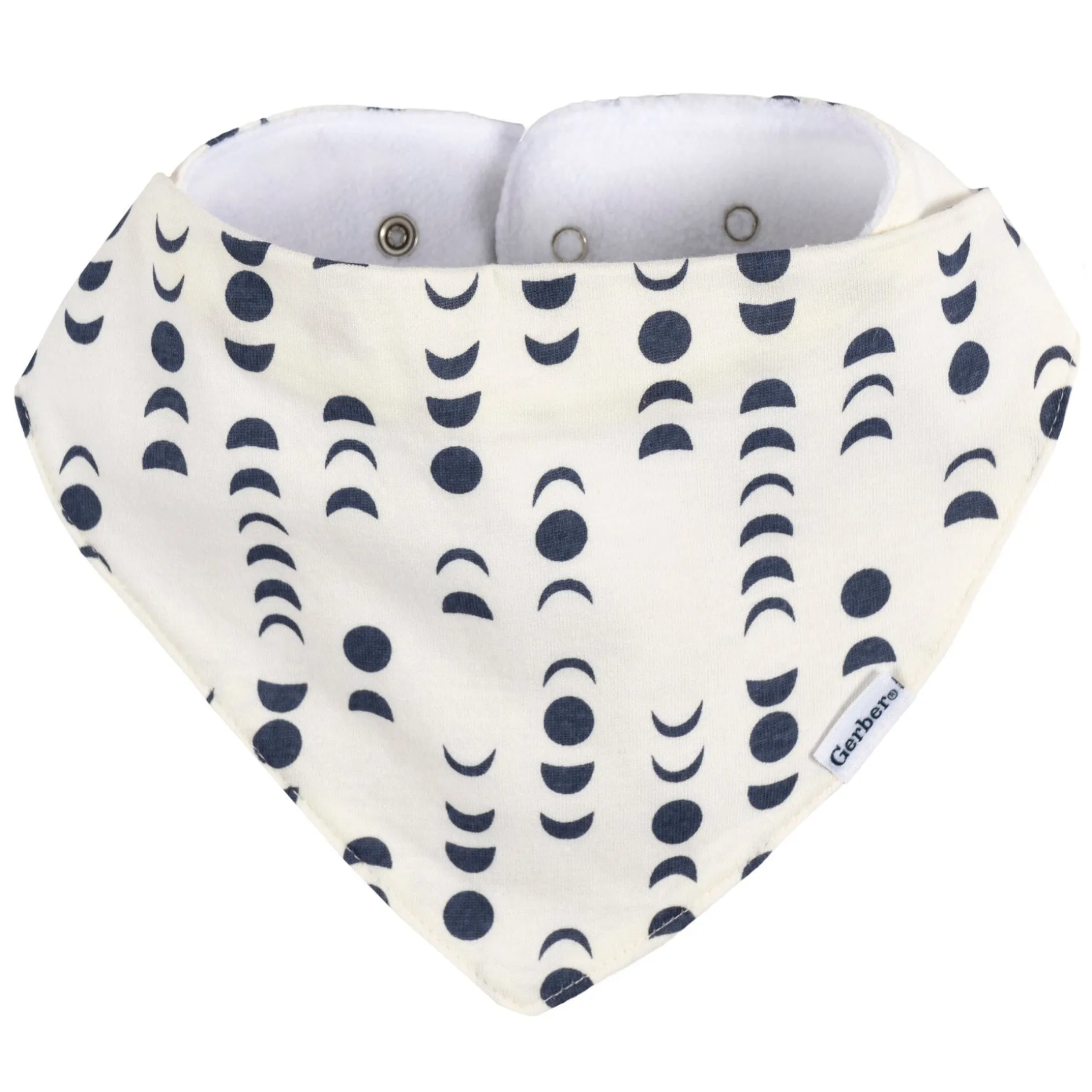 10-Pack Baby Boy Blue Arrows Jersey Bandana Bibs