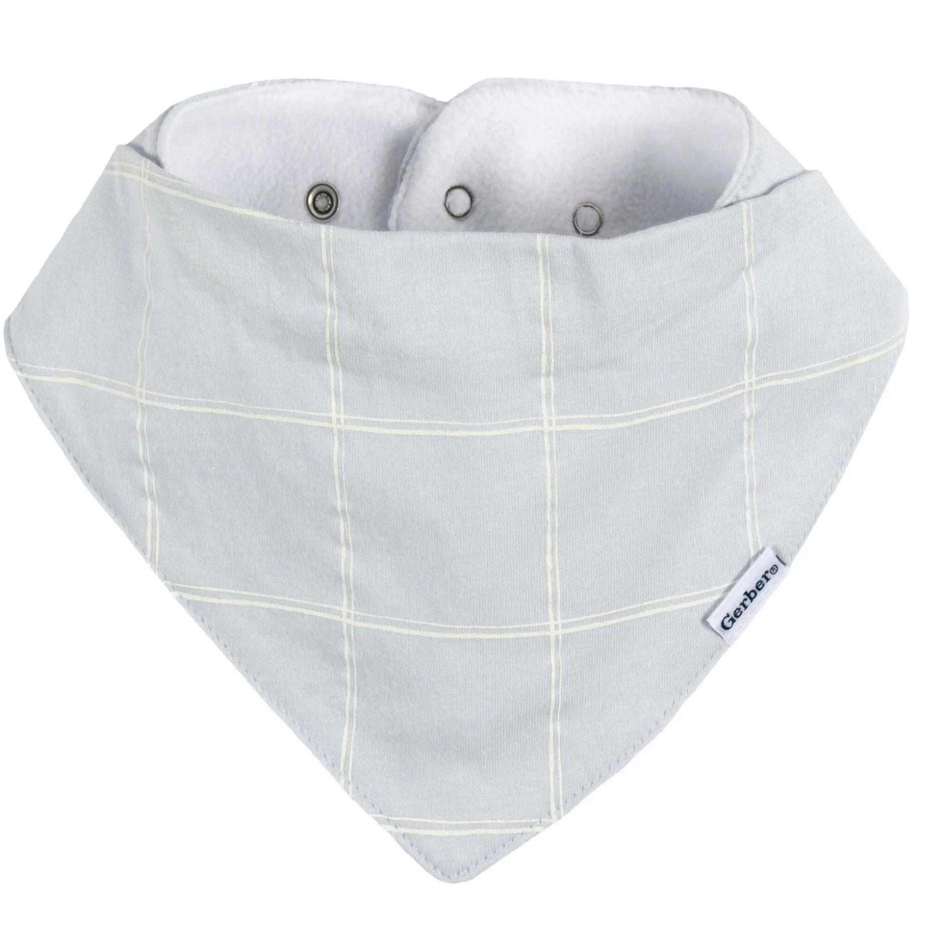 10-Pack Baby Boy Blue Arrows Jersey Bandana Bibs