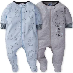 2-Pack Baby Boys Bear Sleep 'N Plays