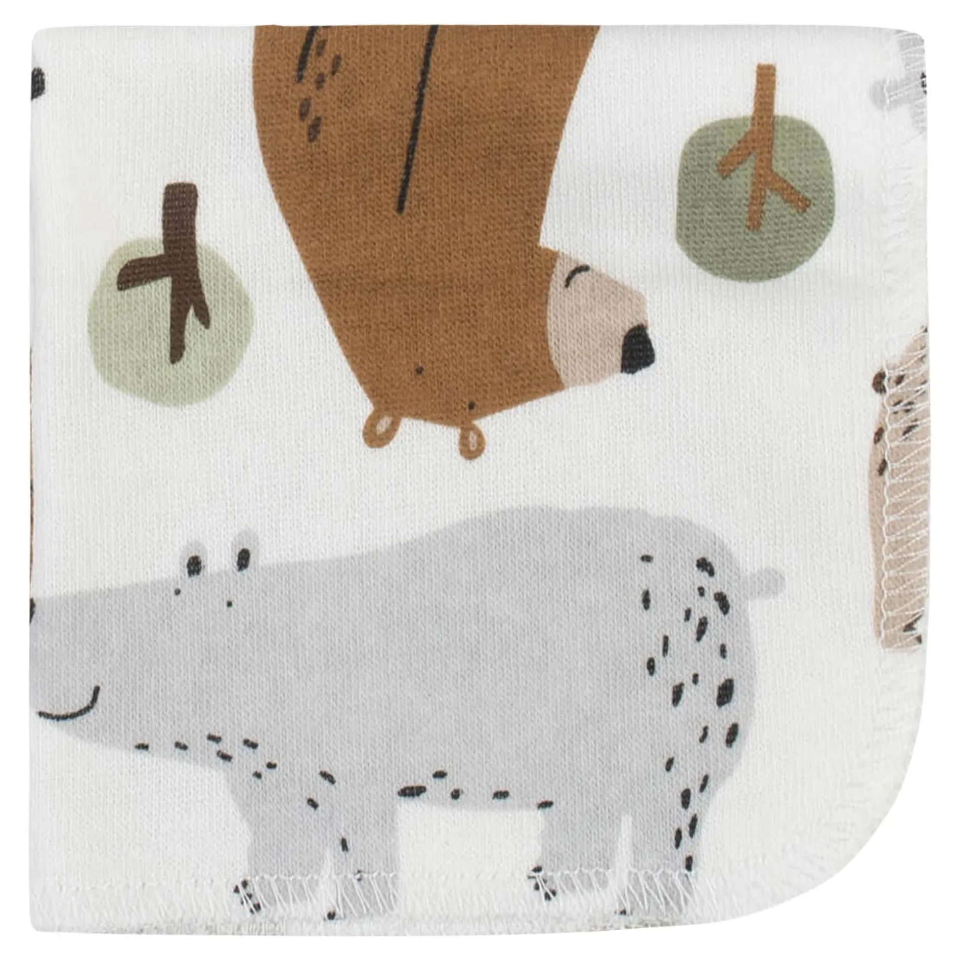 10-Pack Baby Boys Bear Washcloths