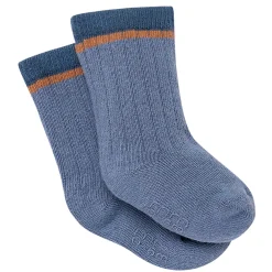 3-Pack Baby Boys Blue Colorblock Socks