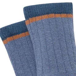 3-Pack Baby Boys Blue Colorblock Socks