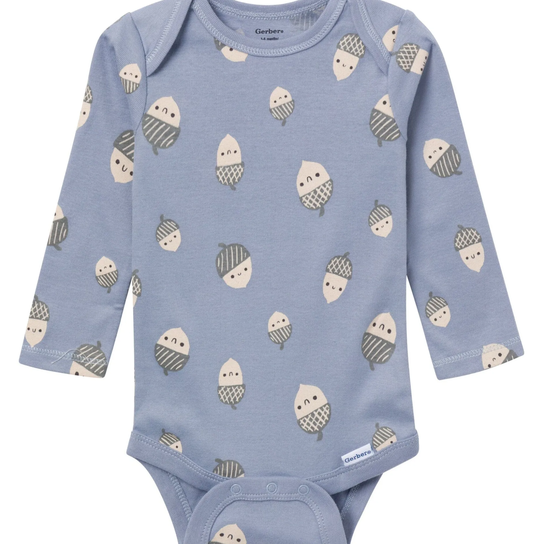 3-Pack Baby Boys Born To Be Wild Long Sleeve Onesies® Bodysuits
