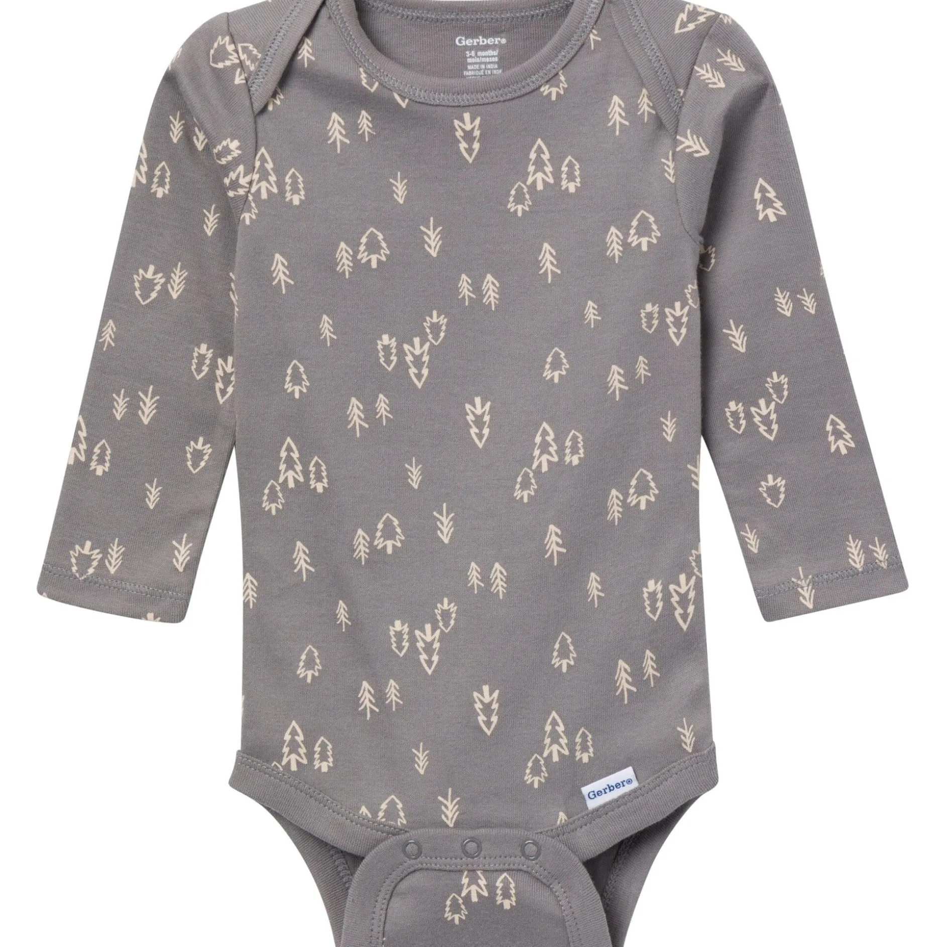 3-Pack Baby Boys Born To Be Wild Long Sleeve Onesies® Bodysuits