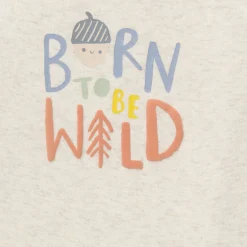 3-Pack Baby Boys Born To Be Wild Long Sleeve Onesies® Bodysuits