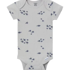 4-Pack Baby Boys Catch Me Fishing Short Sleeve Bodysuits