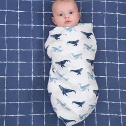 2-Pack Baby Boys Coastal Calm Muslin Blankets