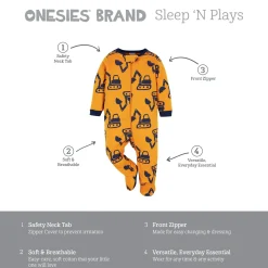 4-Pack Baby Boys Construction Zone Sleep 'N Plays