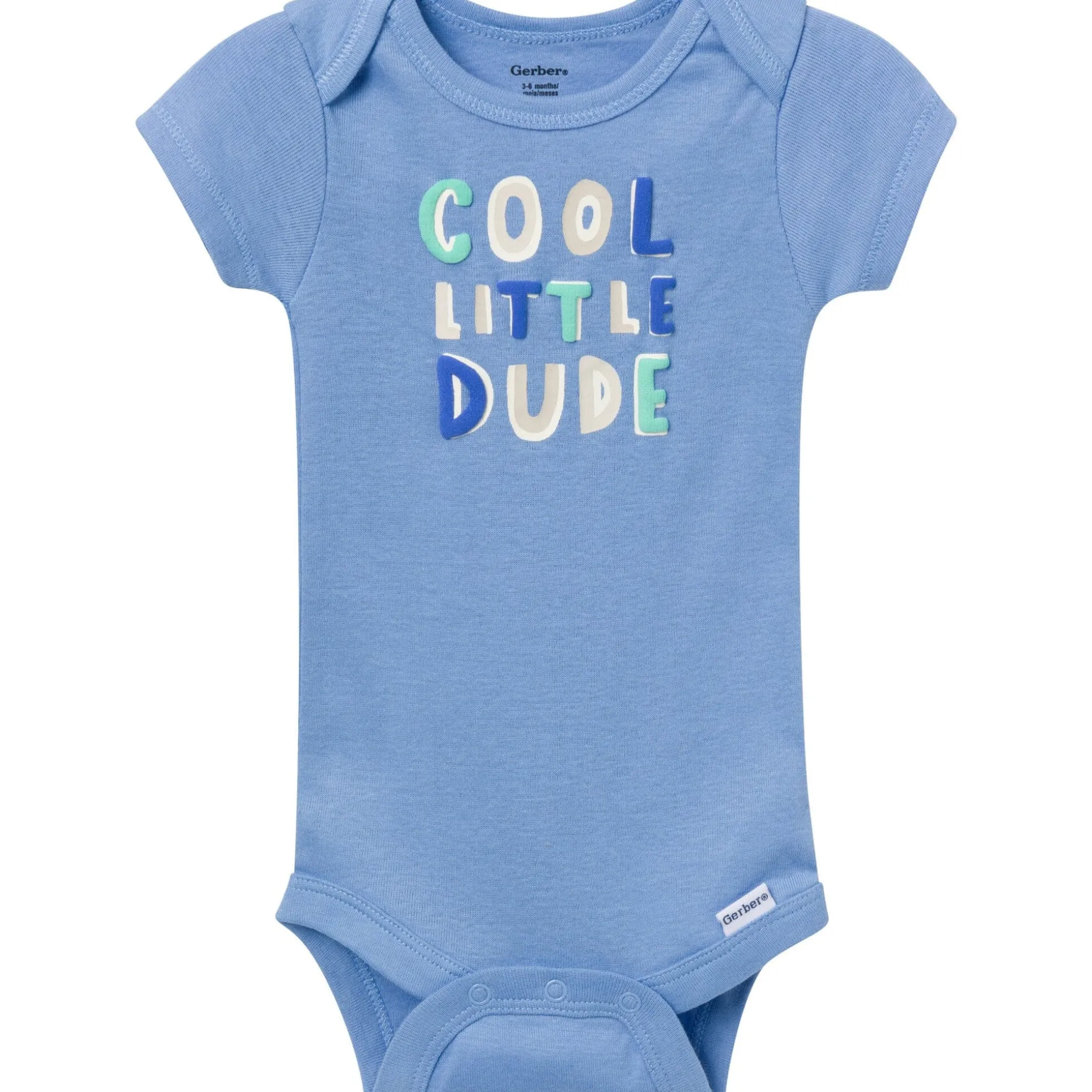 3-Pack Baby Boys Cool Dude Short Sleeve Onesies® Bodysuits