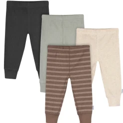 4-Pack Baby Boys Dark Shadow Active Pants