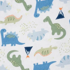 5-Pack Baby Boys Dinosaur Flannel Receiving Blankets