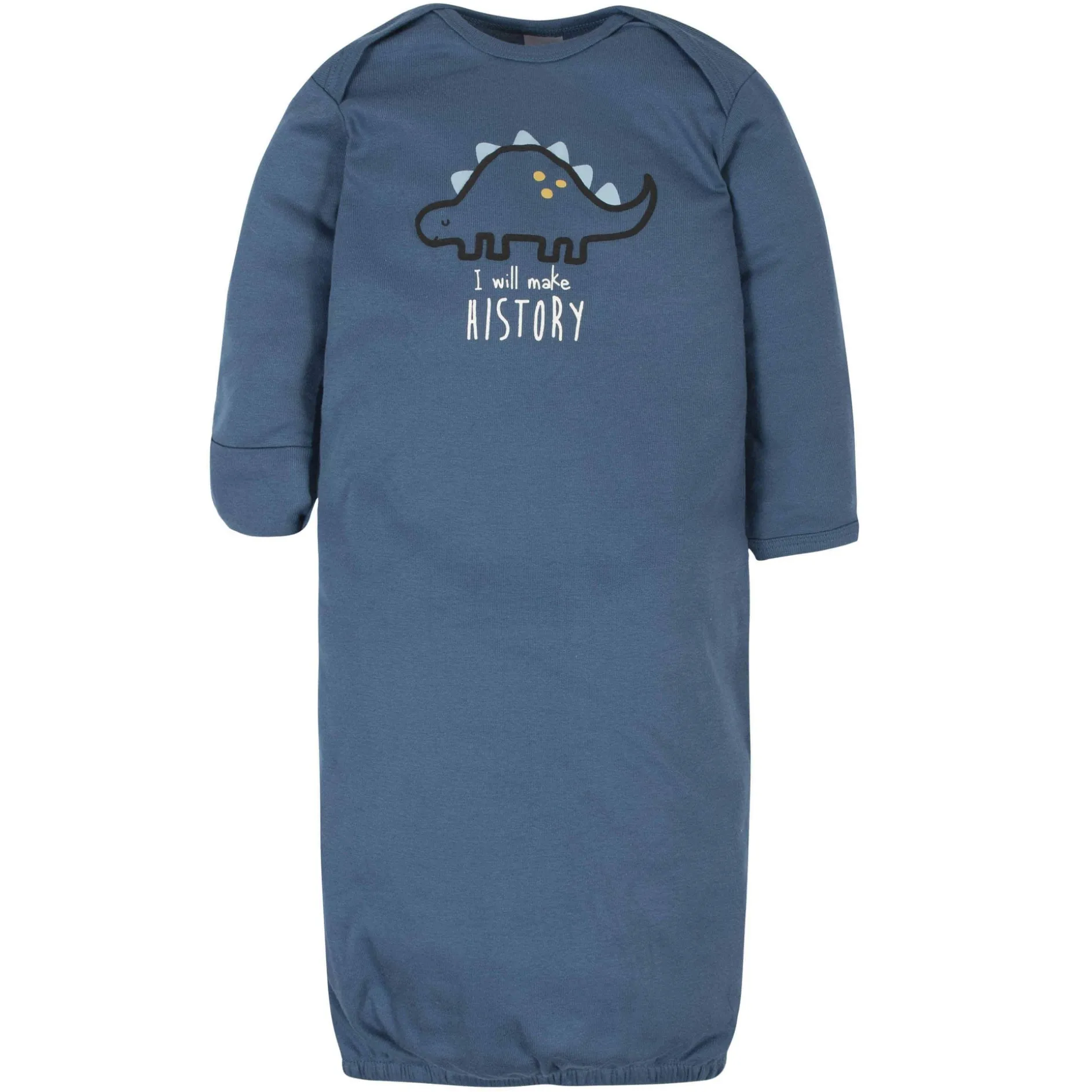 4-Pack Baby Boys Dinosaur Gowns