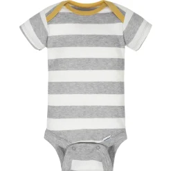 8-Pack Baby Boys Dinosaur Short Sleeve Onesies® Bodysuits