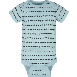 8-Pack Baby Boys Dinosaur Short Sleeve Onesies® Bodysuits