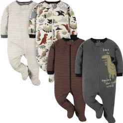 4-Pack Baby Boys Dino Sleep 'N Plays
