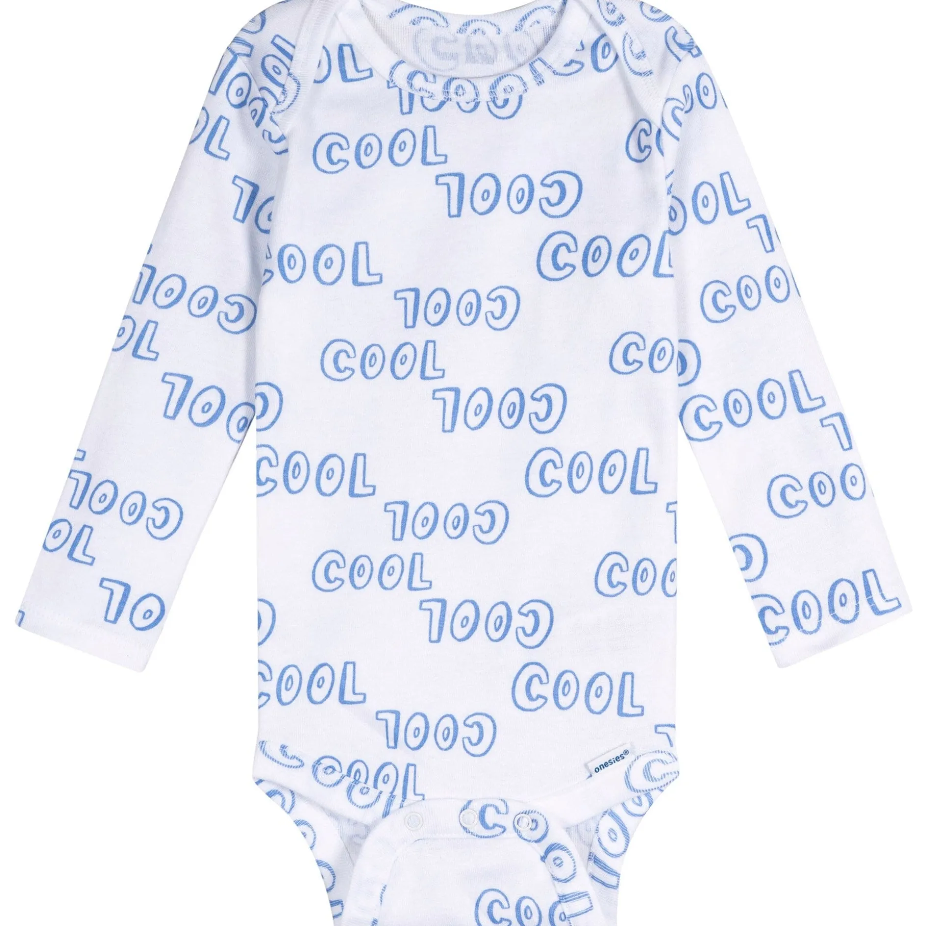 6-Pack Baby Boys Dinos Long Sleeve Onesies® Bodysuits