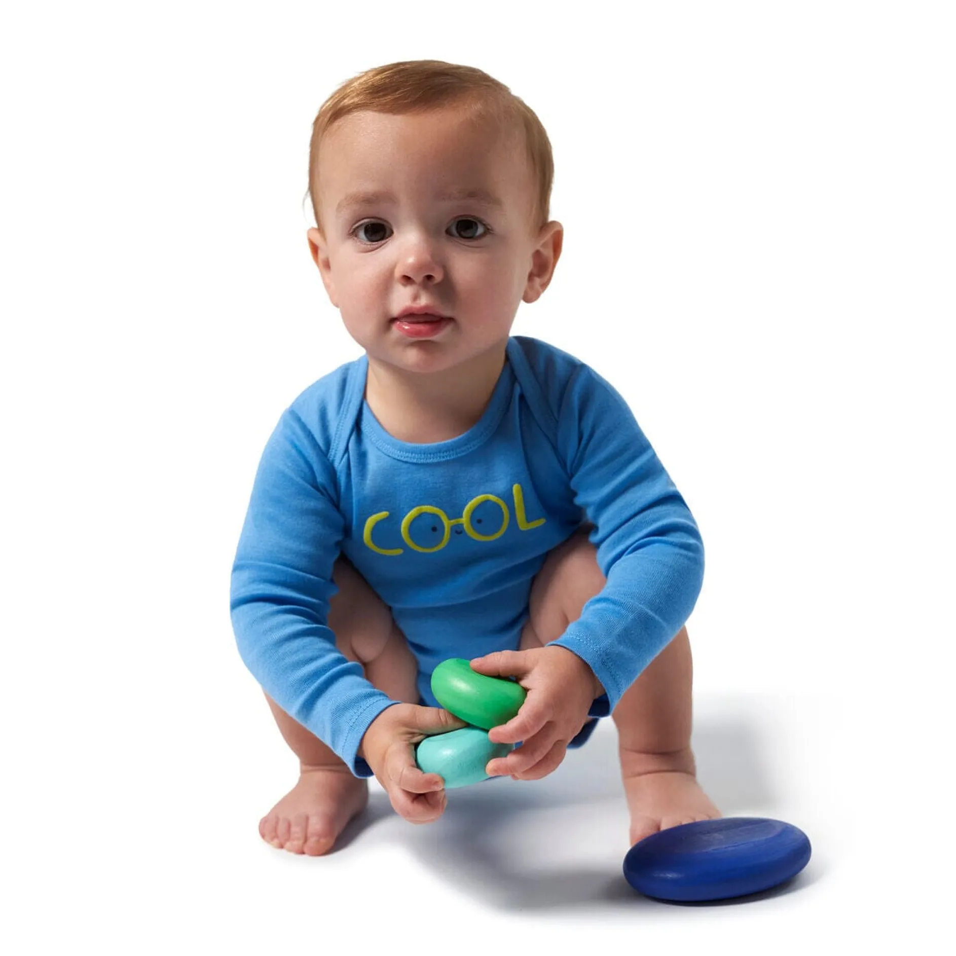 6-Pack Baby Boys Dinos Long Sleeve Onesies® Bodysuits
