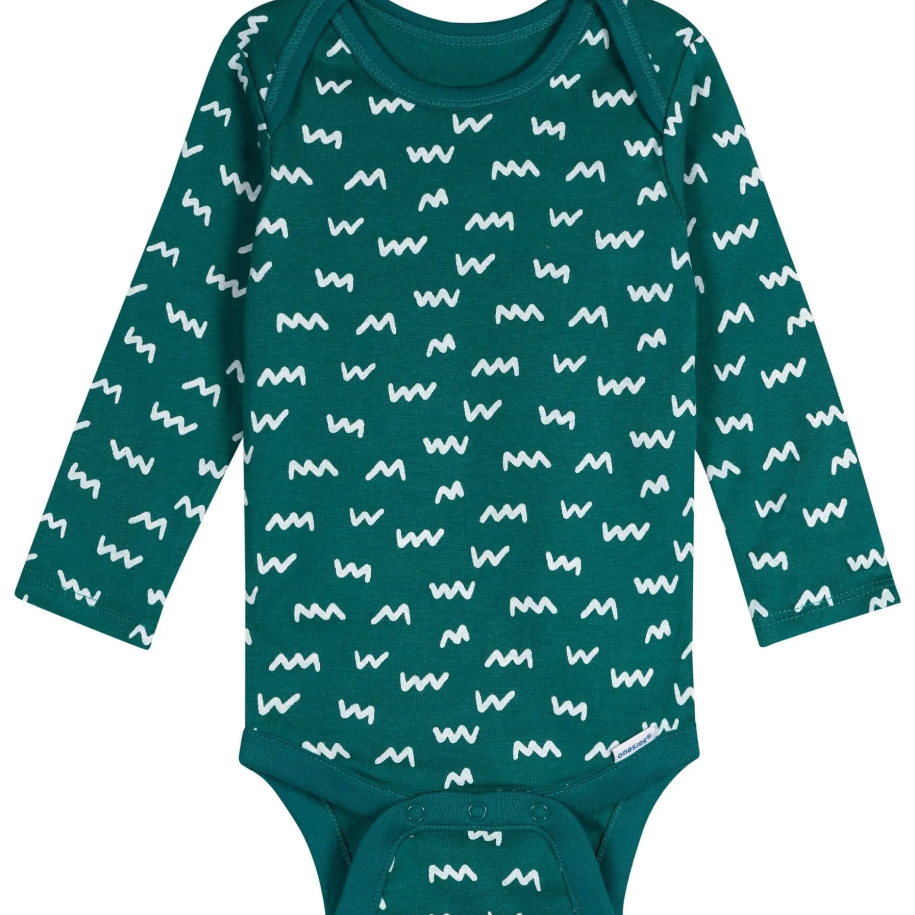 6-Pack Baby Boys Dinos Long Sleeve Onesies® Bodysuits