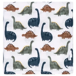 2-Pack Baby Boys Dino Time Muslin Blankets
