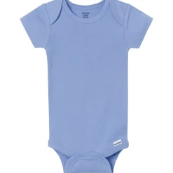 8-Pack Baby Boys Earth Rainbow Short Sleeve Bodysuits