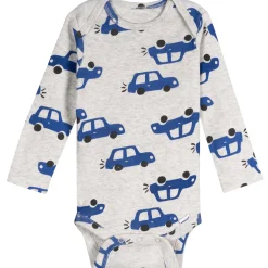 6-Pack Baby Boys Food Long Sleeve Onesies® Bodysuits