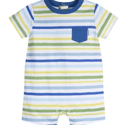 3-Pack Baby Boys Fun Rompers