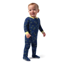 4-Pack Baby Boys Gators Snug Fit Footed Pajamas