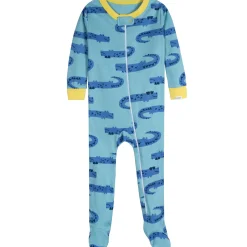 4-Pack Baby Boys Gators Snug Fit Footed Pajamas