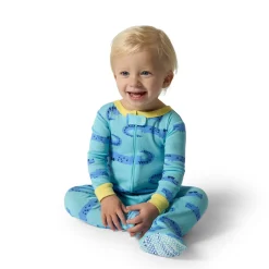 4-Pack Baby Boys Gators Snug Fit Footed Pajamas
