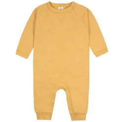 2-Pack Baby Boys Gray Camo & Yellow Raglan Sleeve Romper, 0-3M