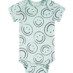 8-Pack Baby Boys Hello Friends Short Sleeve Onesies® Bodysuits