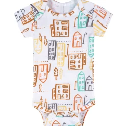 8-Pack Baby Boys Hello Friends Short Sleeve Onesies® Bodysuits