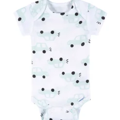 8-Pack Baby Boys Hello Friends Short Sleeve Onesies® Bodysuits