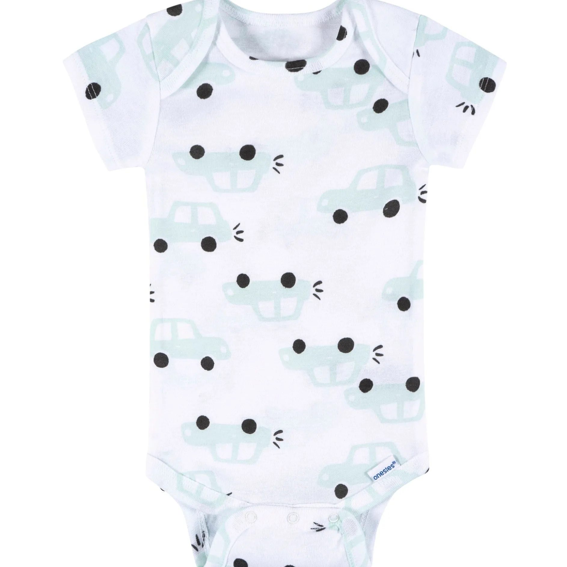 8-Pack Baby Boys Hello Friends Short Sleeve Onesies® Bodysuits