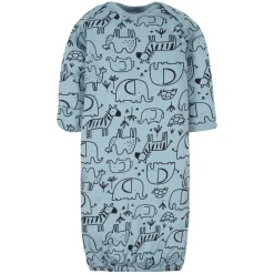 4-Pack Baby Boys Jungle Gowns