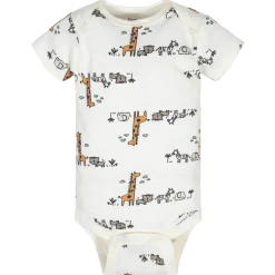 8-Pack Baby Boys Jungle Short Sleeve Onesies® Bodysuits