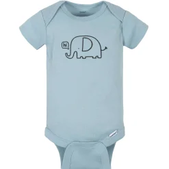 8-Pack Baby Boys Jungle Short Sleeve Onesies® Bodysuits