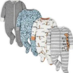 4-Pack Baby Boys Jungle Sleep 'N Plays