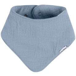 10-Pack Baby Boys Multi Blue Muslin Bandana Bibs