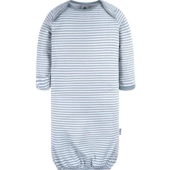 4-Pack Baby Boys Navy Dogs Gowns